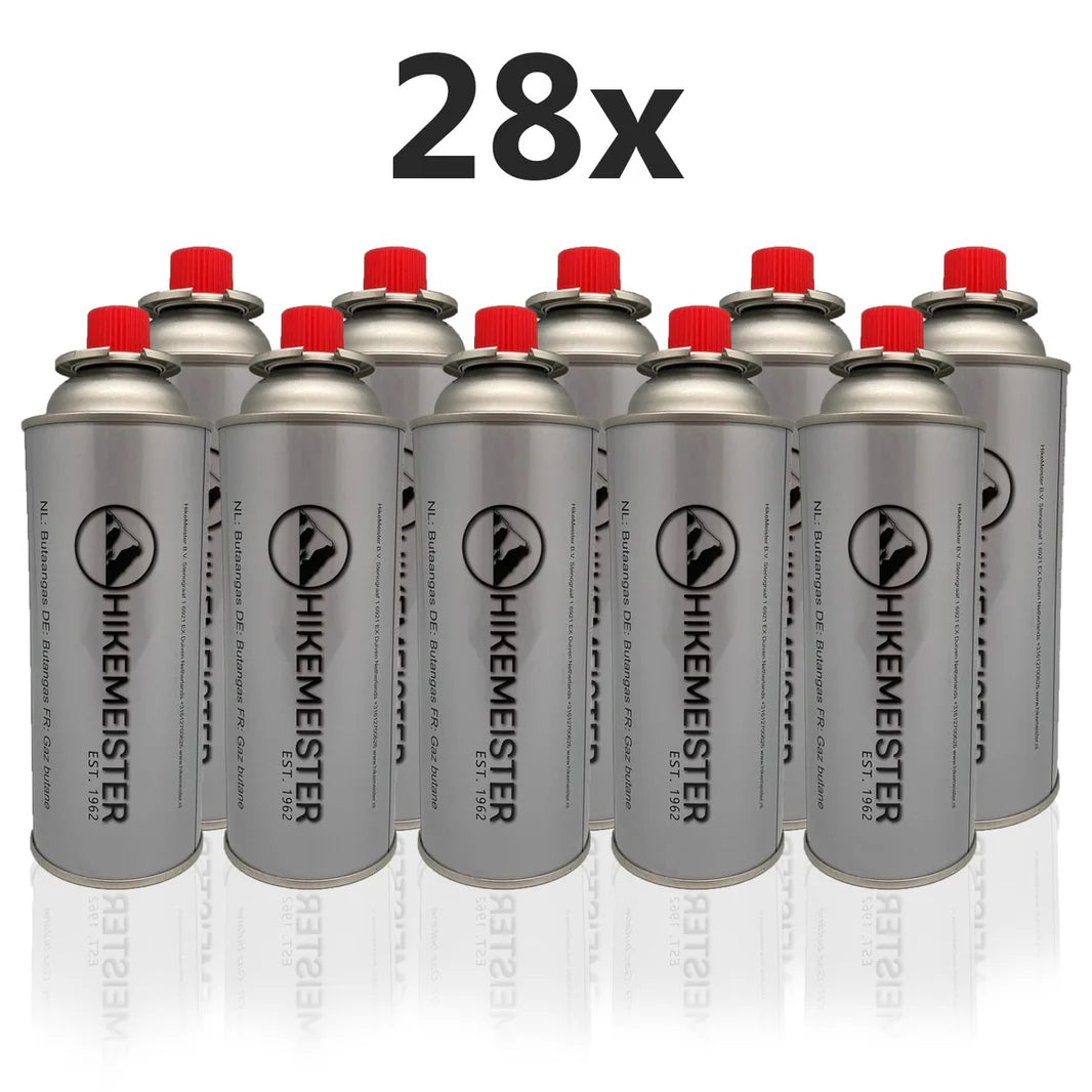 Hikemeister Butaan Gasbus – 227g | Voor Kooktoestellen & Branders