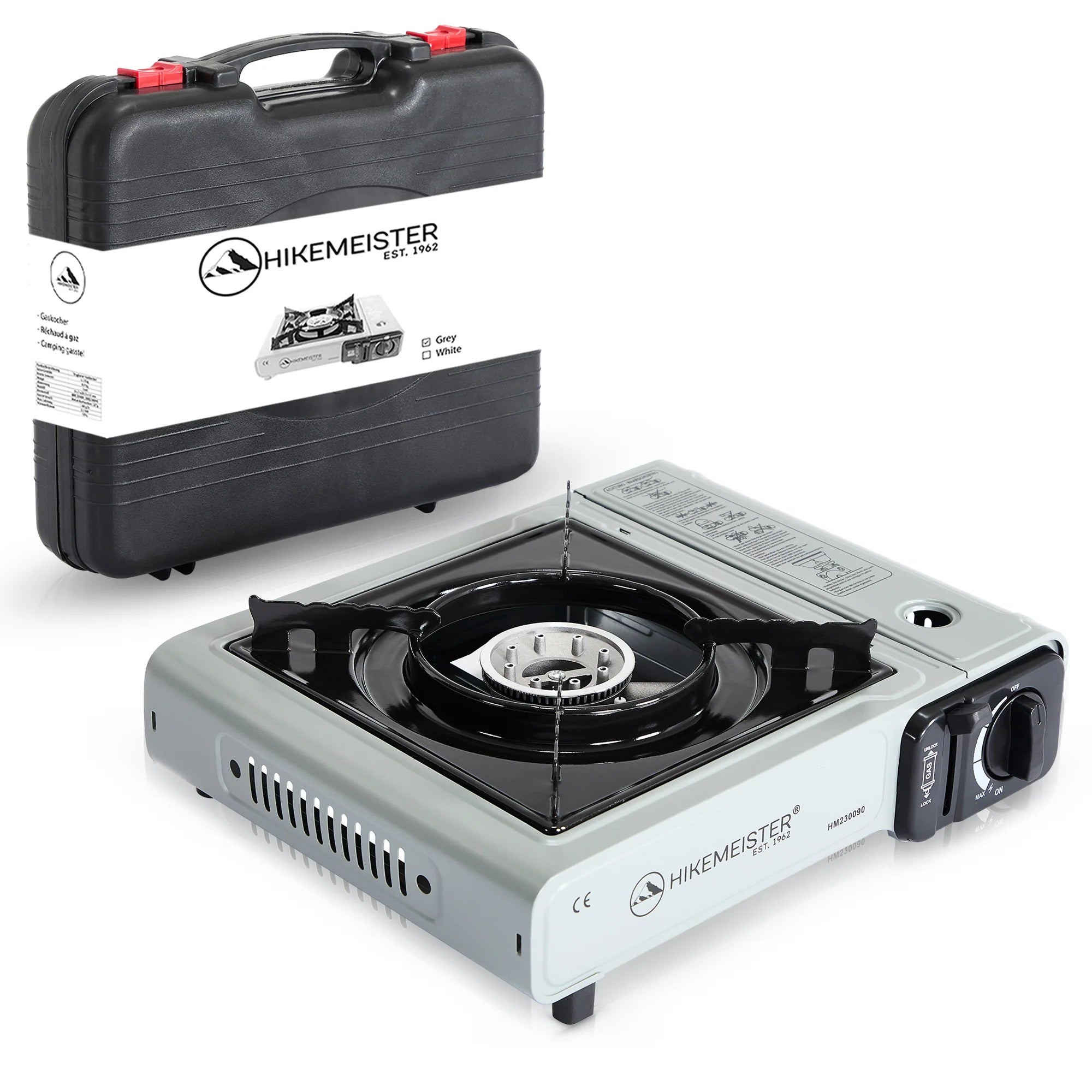 Hikemeister Draagbaar Kookstel – Compact & Krachtig voor Outdoor en Noodsituaties
