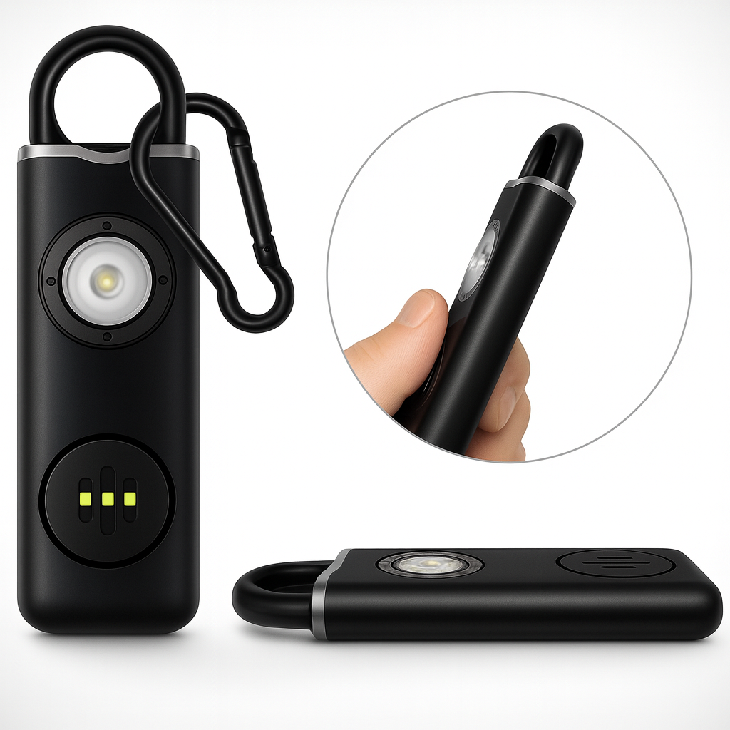 Persoonlijke alarm met LED Zaklamp