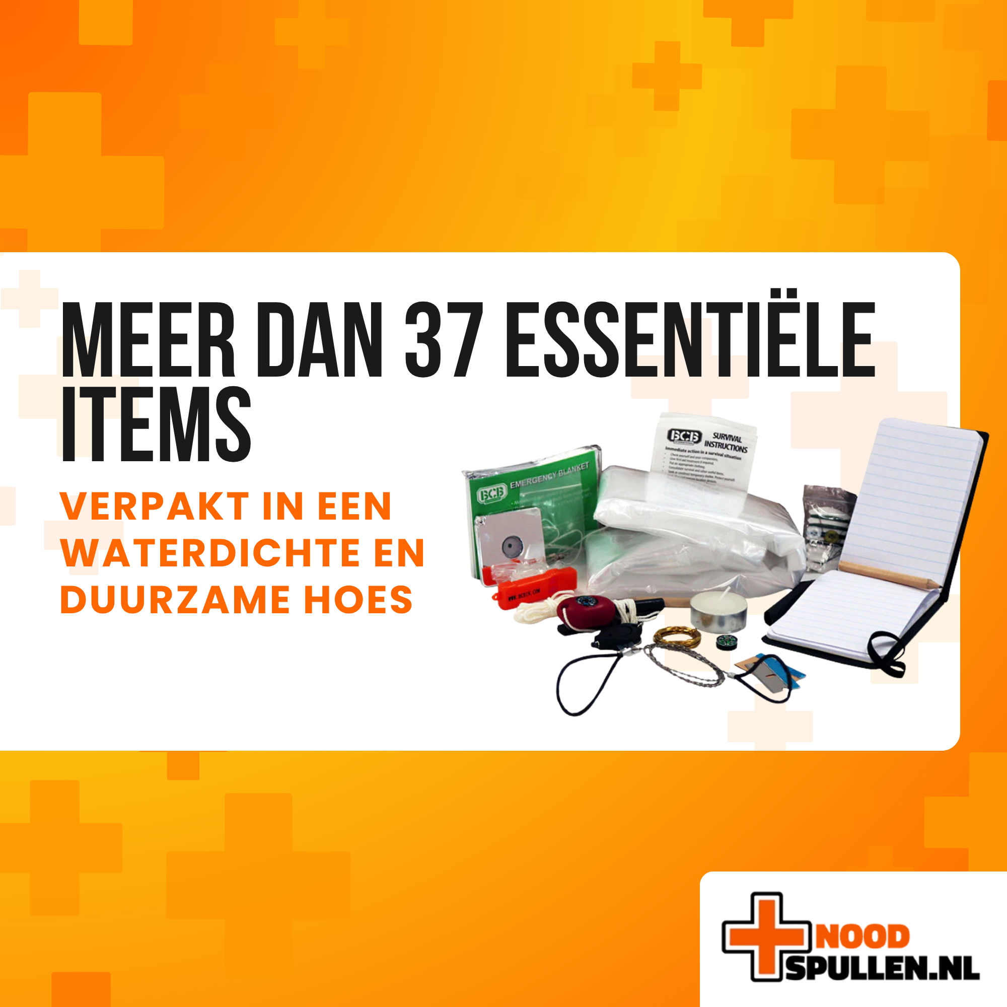 Hunters Grab Pakket - Overlevingspakket voor Noodsituaties