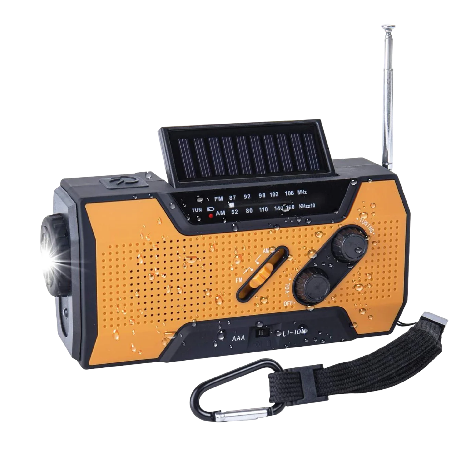 Oplaadbare Draagbare Noodradio