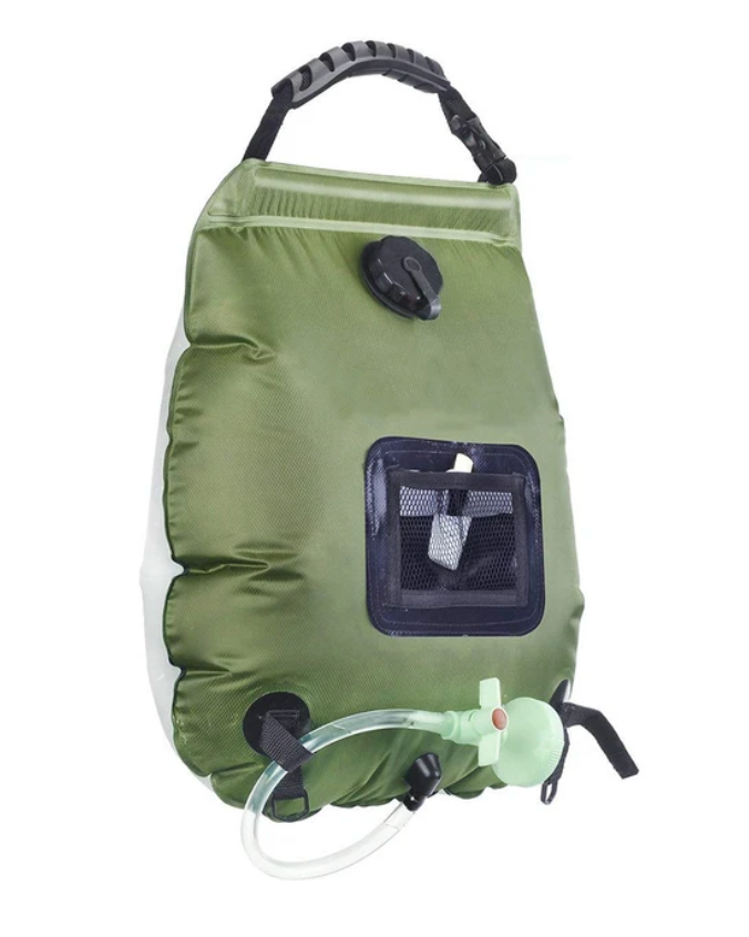 Douchetas op Zonne-energie 20L Verwarmde Camping