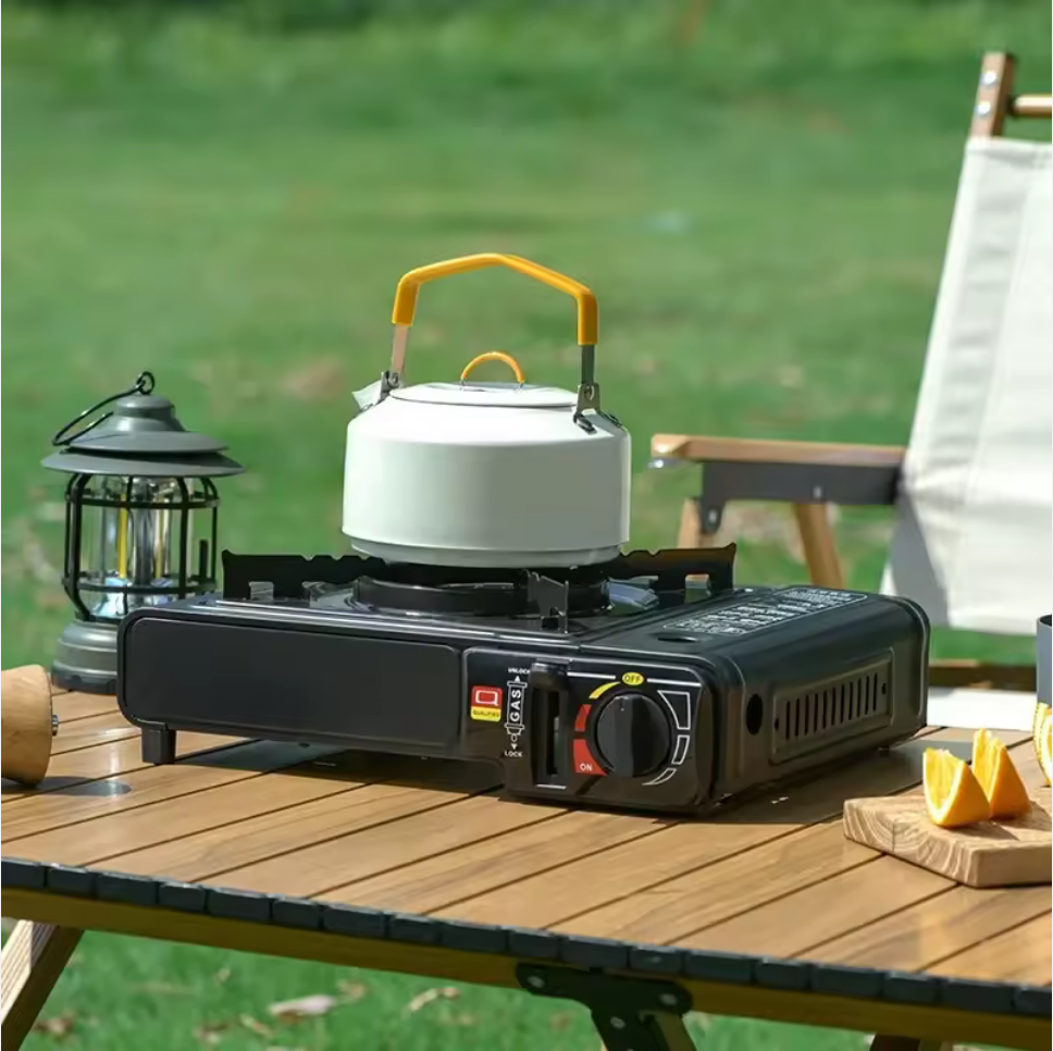 Draagbare camping kookstel