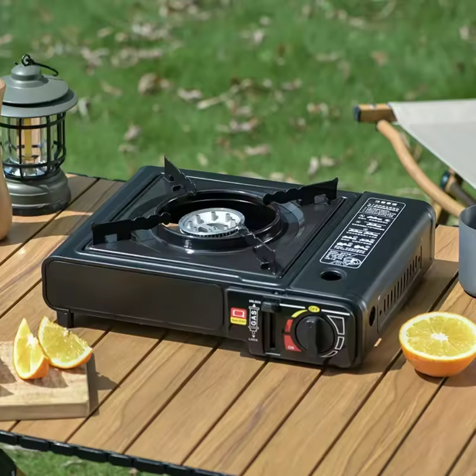 Draagbare camping kookstel