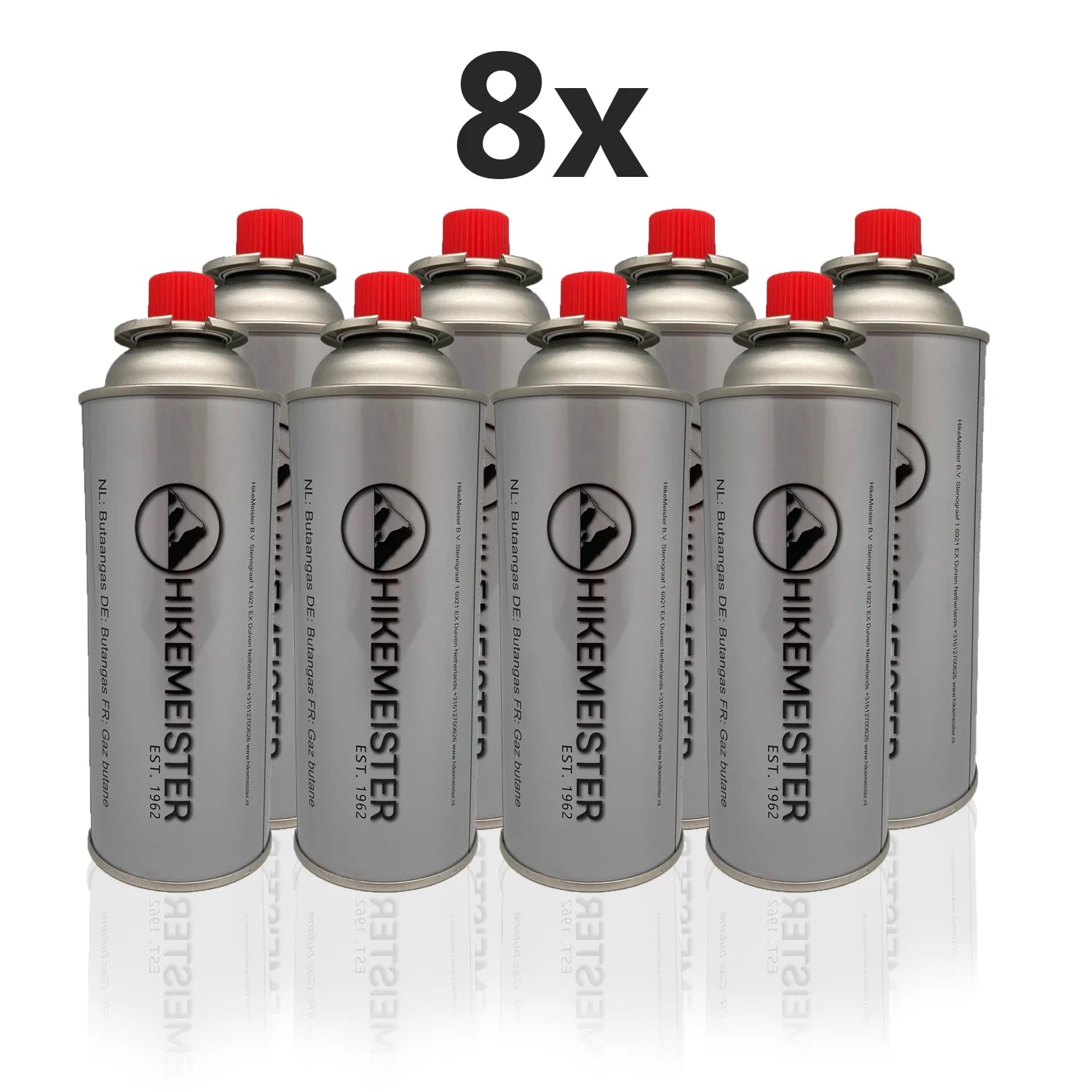Hikemeister Butaan Gasbus – 227g | Voor Kooktoestellen & Branders