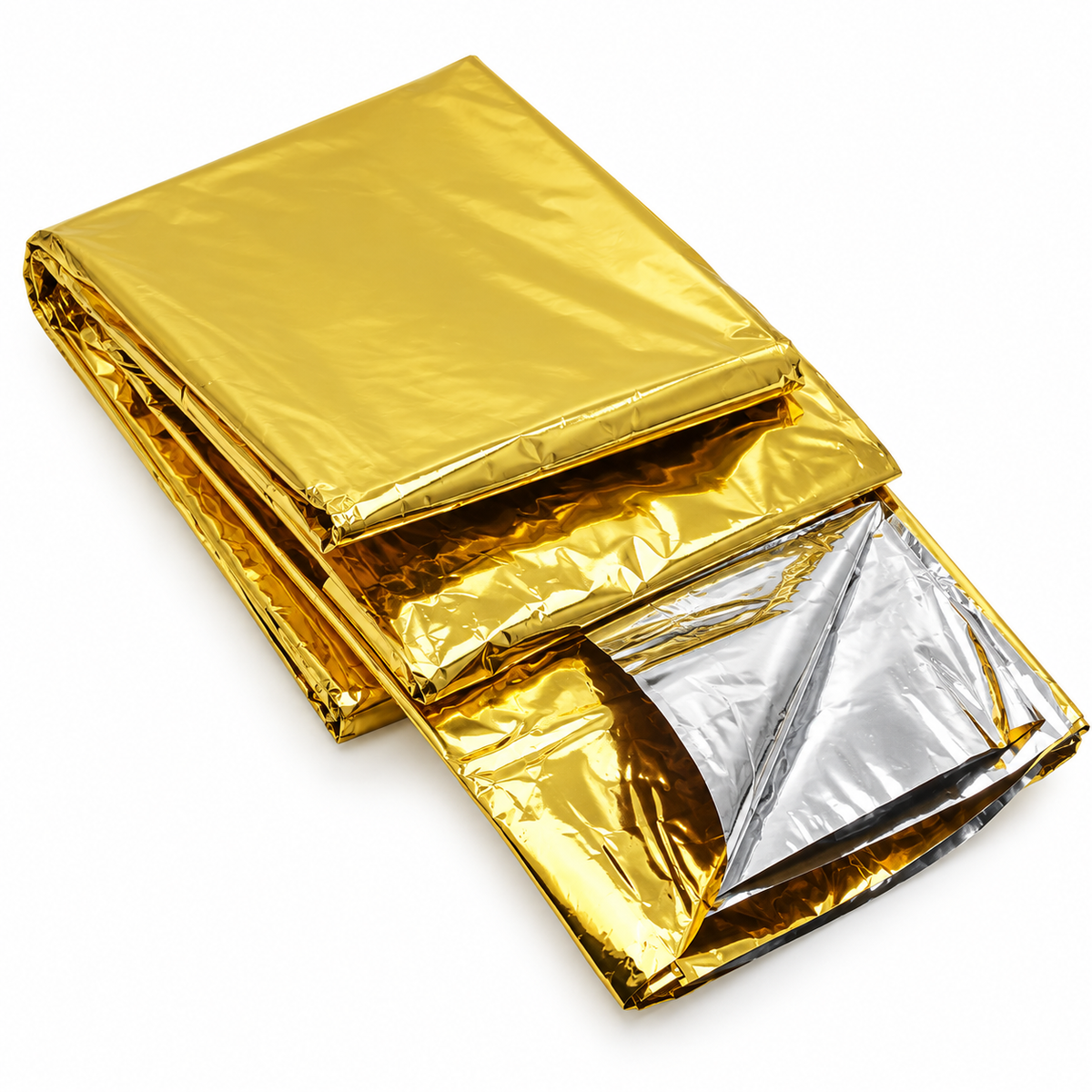 Nooddeken (goud en zilver)