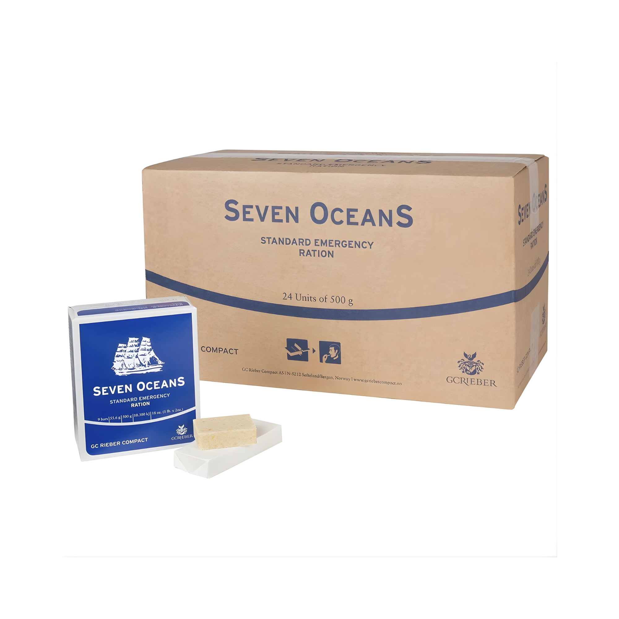 Seven Oceans Noodrantsoen 24 Dagen - Langdurig Houdbaar