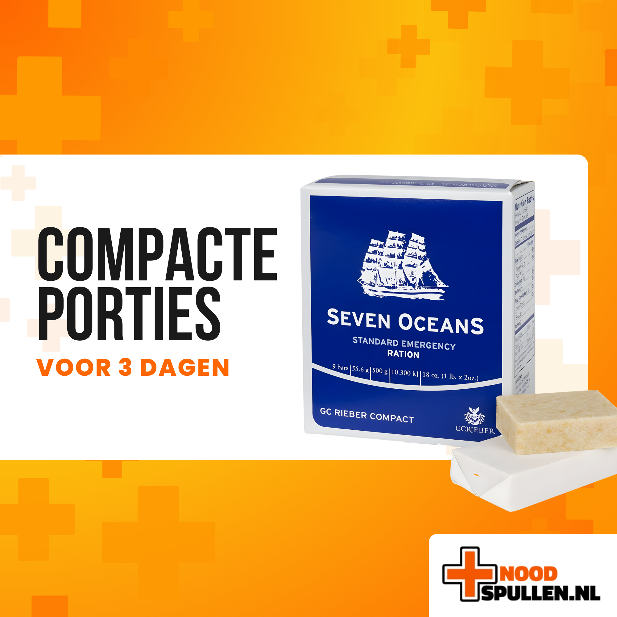 Seven Oceans Noodrantsoen 500 Gram