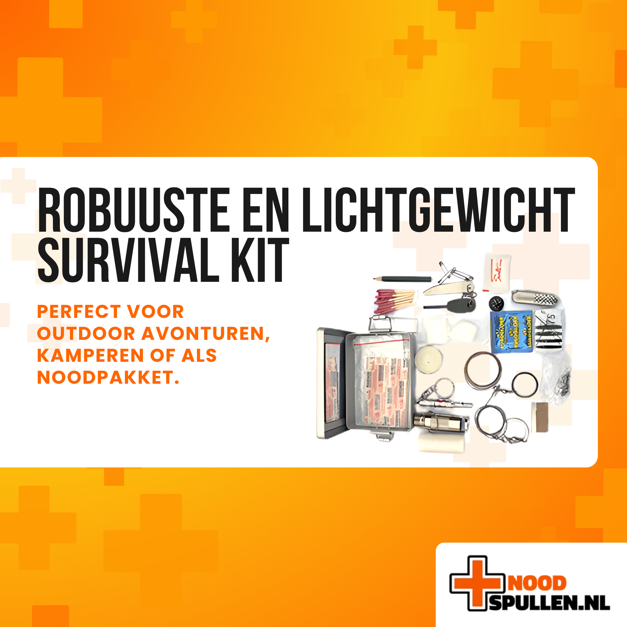 Survival Kit Aluminium Waterdicht