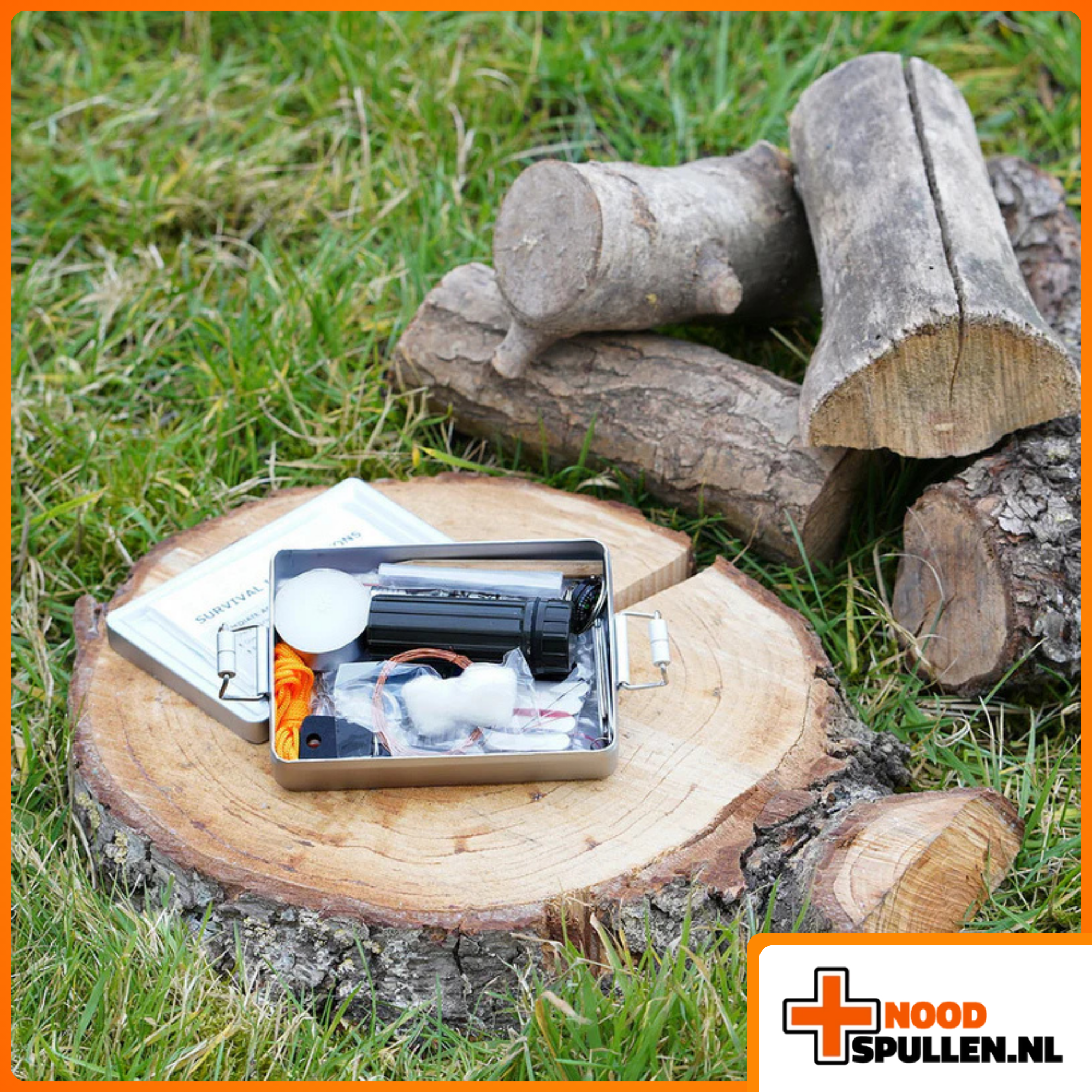 Survival Kit Aluminium Waterdicht