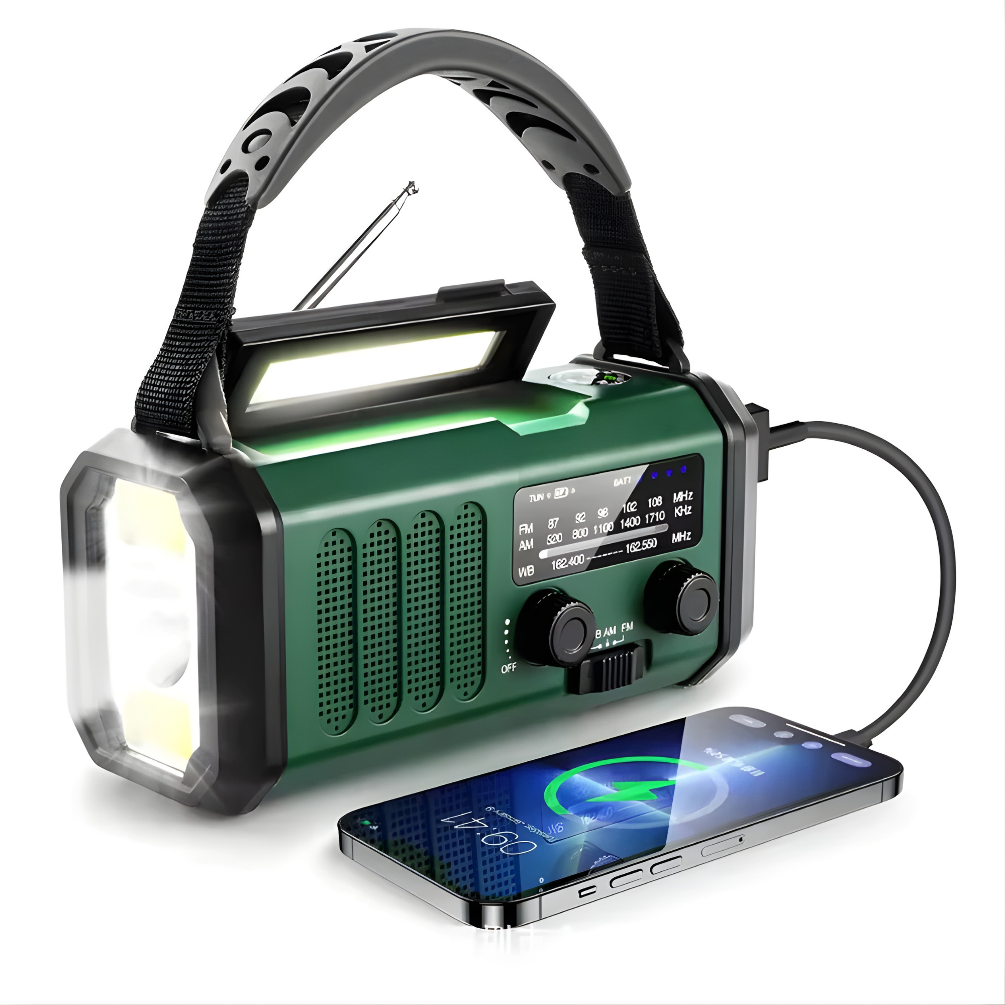 Noodradio 10000mAh Alles-in-één