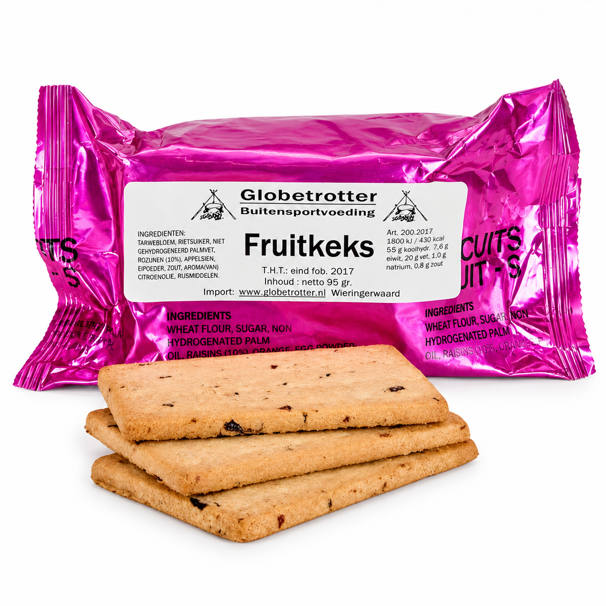 Globetrotter Fruitkeks