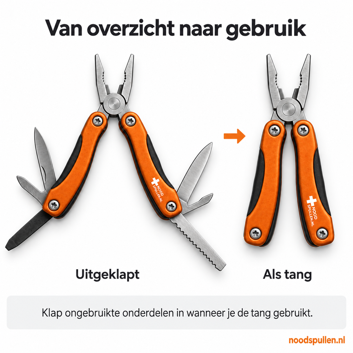Multitool 14-in-1 Stainless Steel