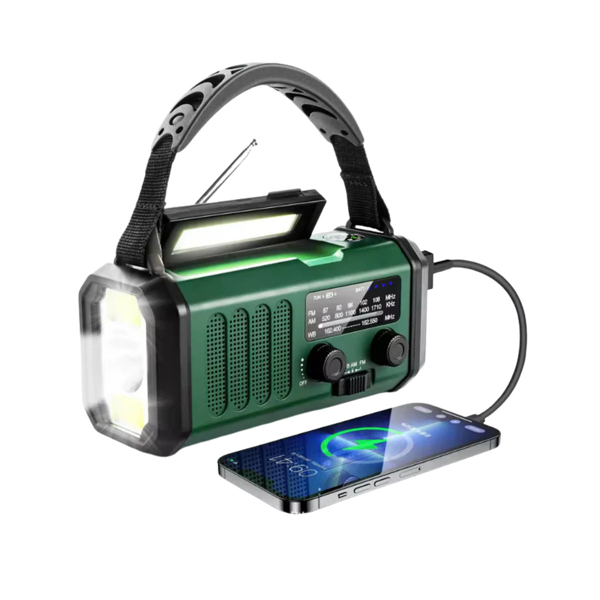 Noodradio 10000mAh Alles-in-één