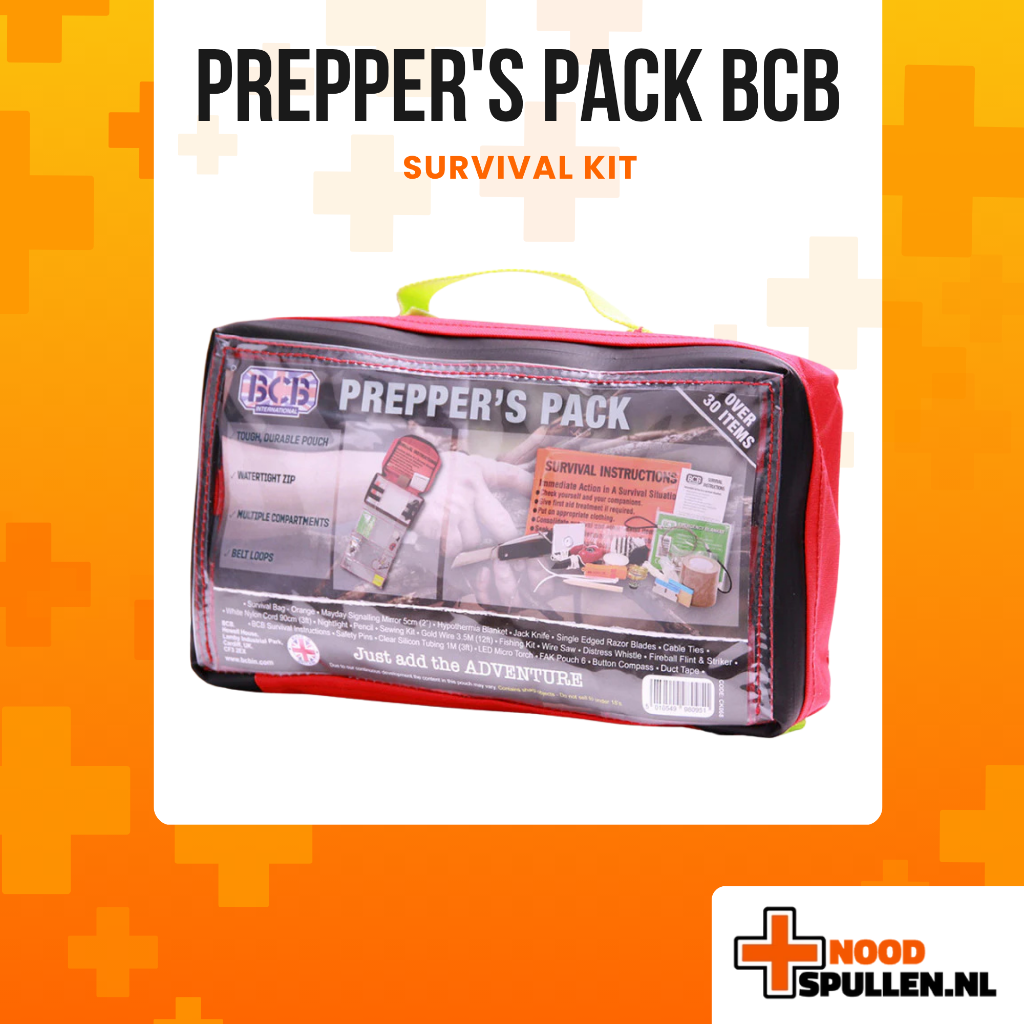 Prepper's pack BCB