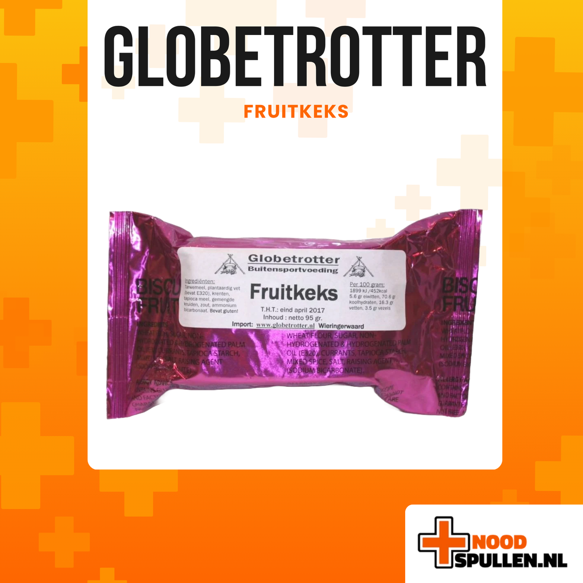 Globetrotter Fruitkeks