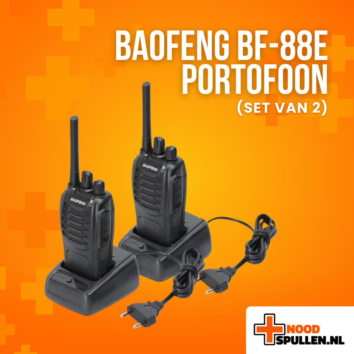 Baofeng BF-88E portofoon (set van 2)
