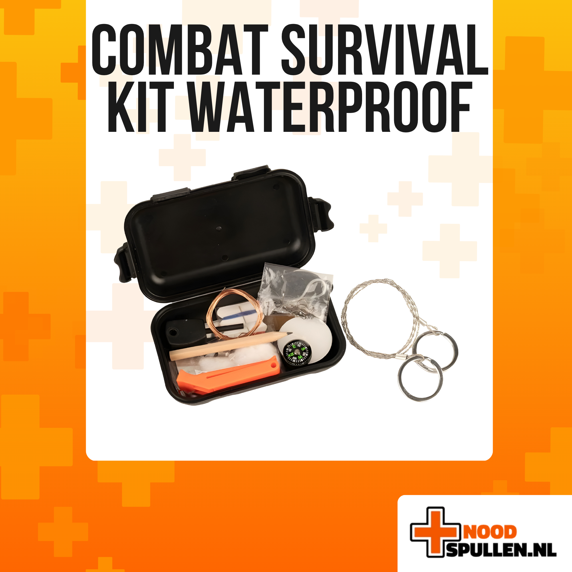 Combat survival kit waterproof