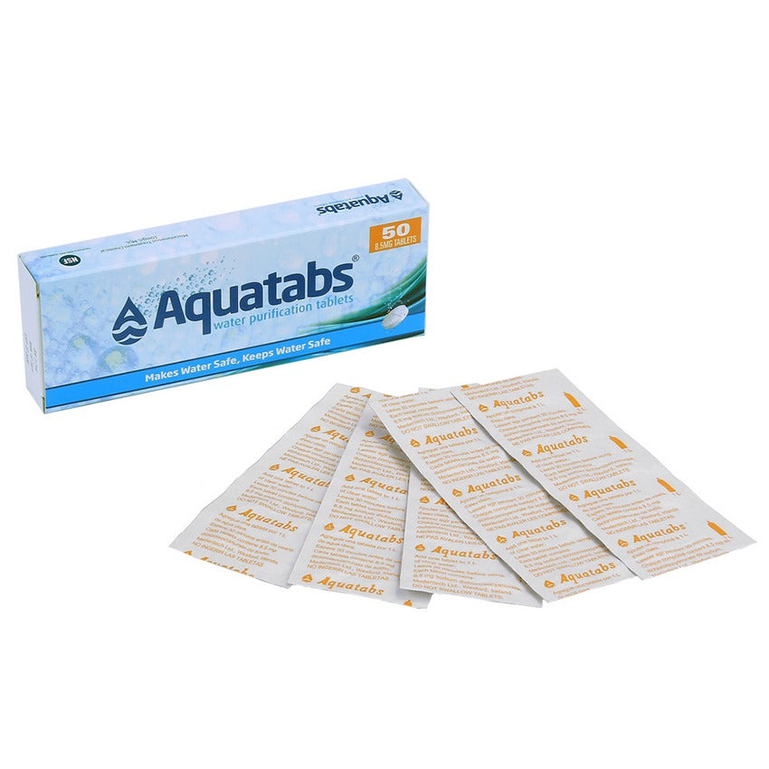 Aquatabs waterzuiveringstabletten 8,5mg 50 stuks