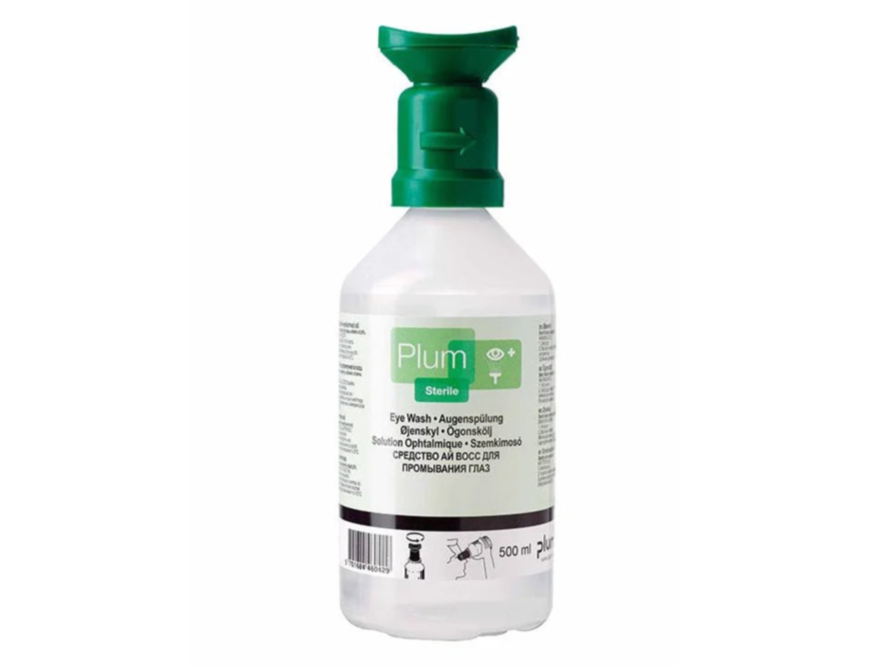 Plum oogdouche 500ml sodium chloride