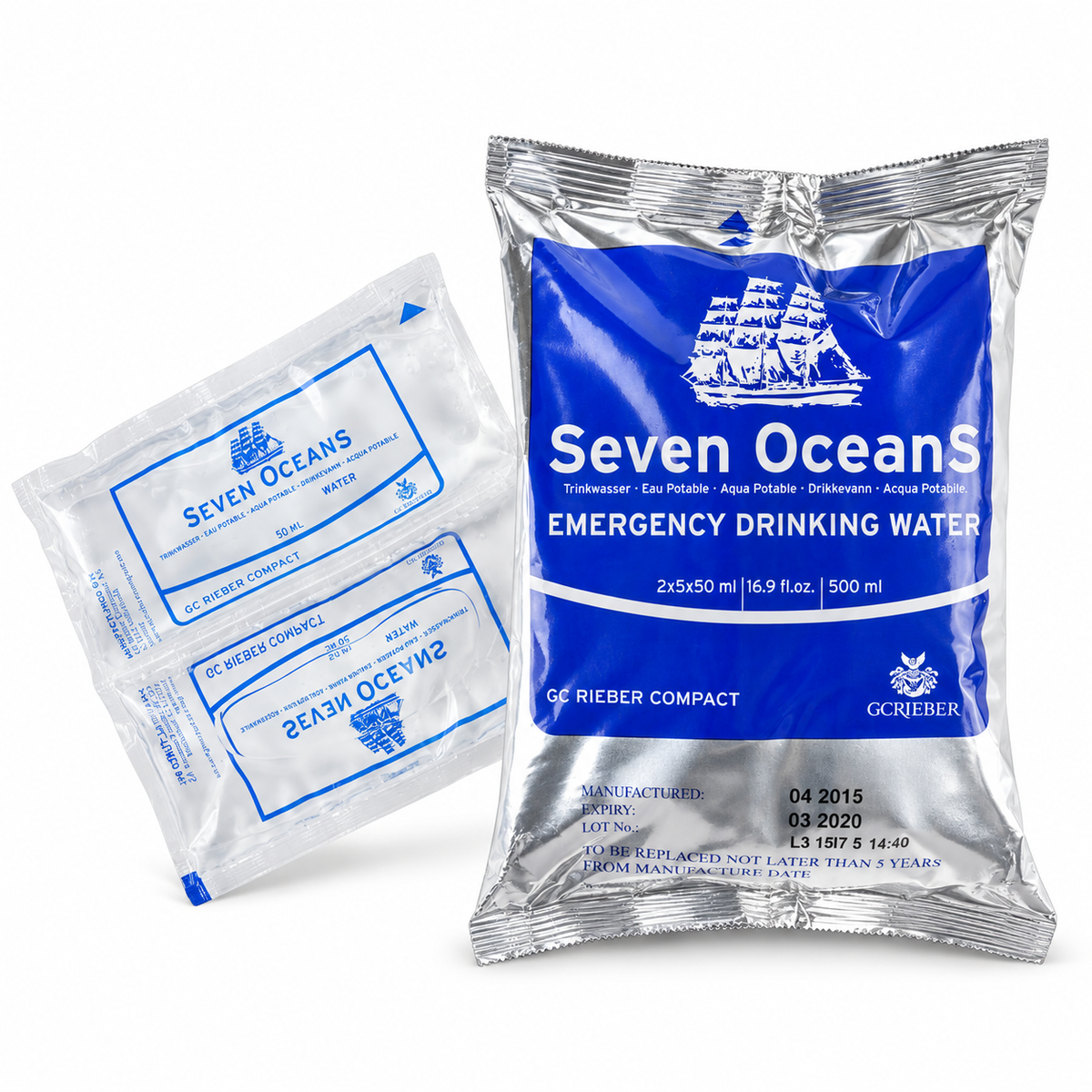 Seven Oceans Drinkwater Rantsoen 500ml